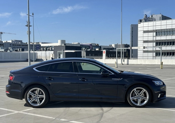 Audi A5 cena 109900 przebieg: 170000, rok produkcji 2017 z Warszawa małe 67